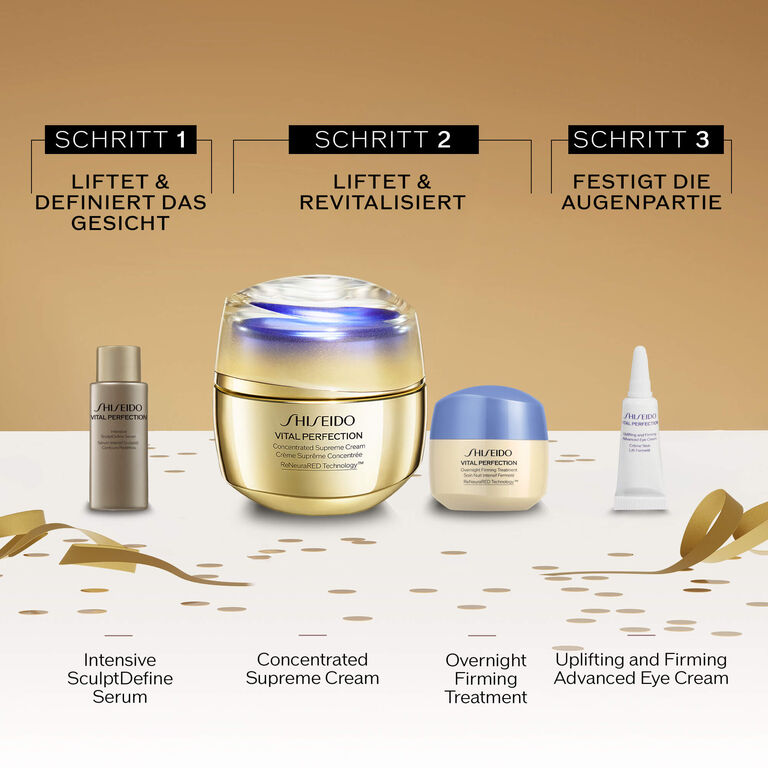 VITAL PERFECTION SUPREME CREAM HOLIDAY POUCH SET, 