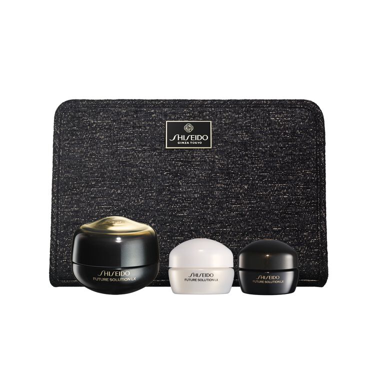 Future Solution LX Eye Cream Holiday Pouch Set, 
