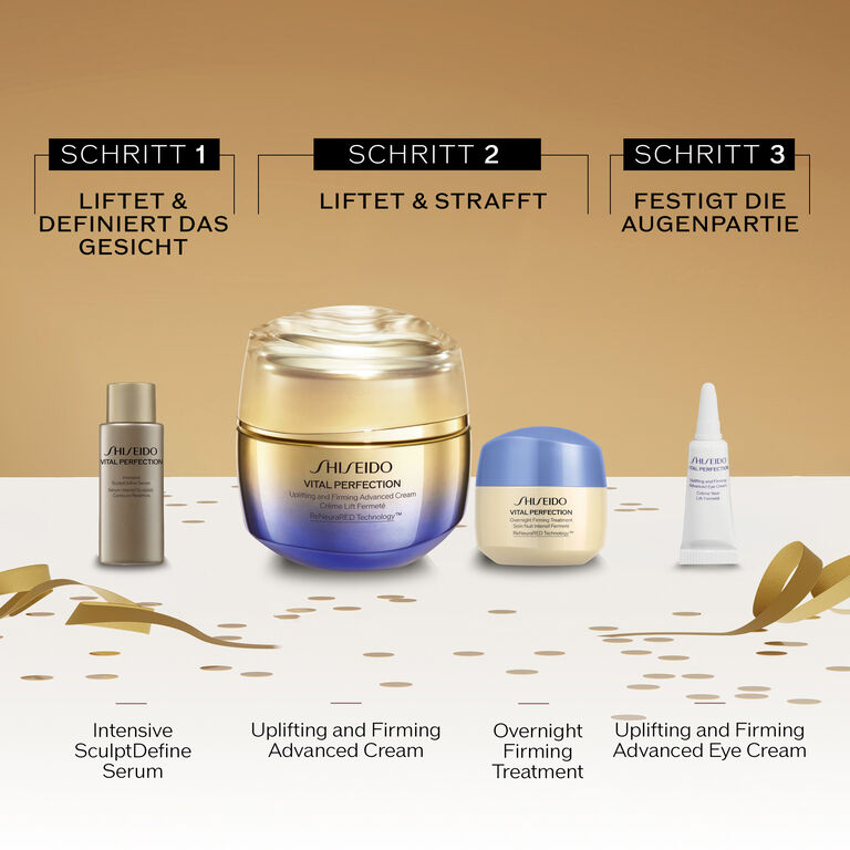 VITAL PERFECTION ADVANCED CREAM HOLIDAY POUCH SET, 