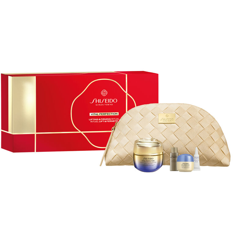 VITAL PERFECTION ADVANCED CREAM HOLIDAY POUCH SET, 