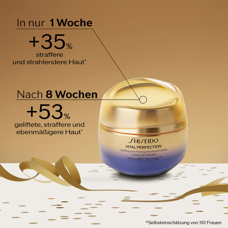 VITAL PERFECTION ADVANCED CREAM HOLIDAY POUCH SET, 