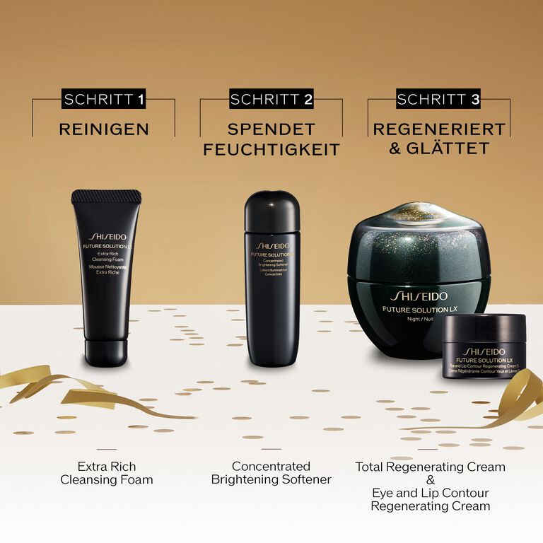 Future Solution LX Regenerating Cream Holiday Pouch Set, 