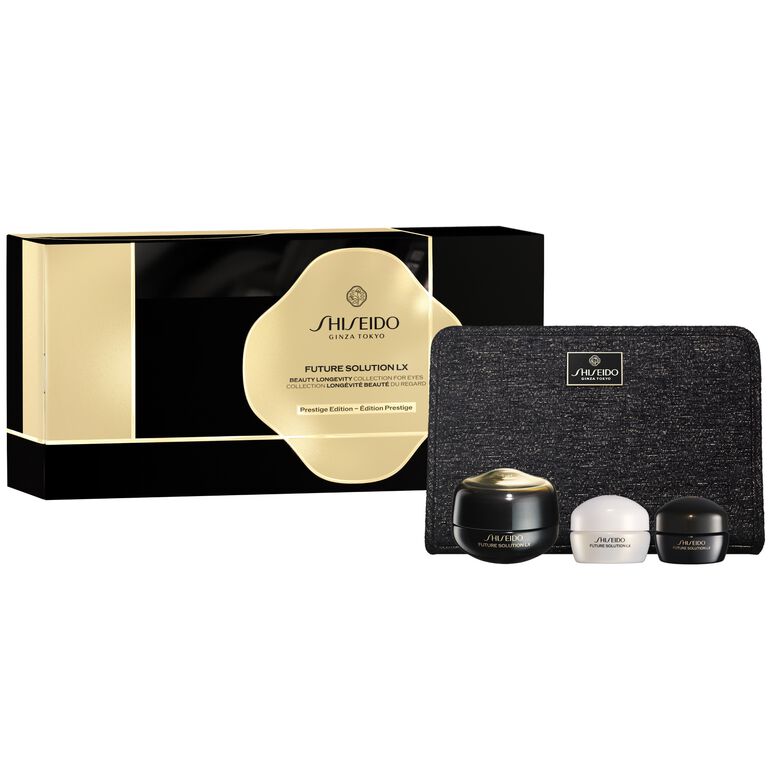 Future Solution LX Eye Cream Holiday Pouch Set, 