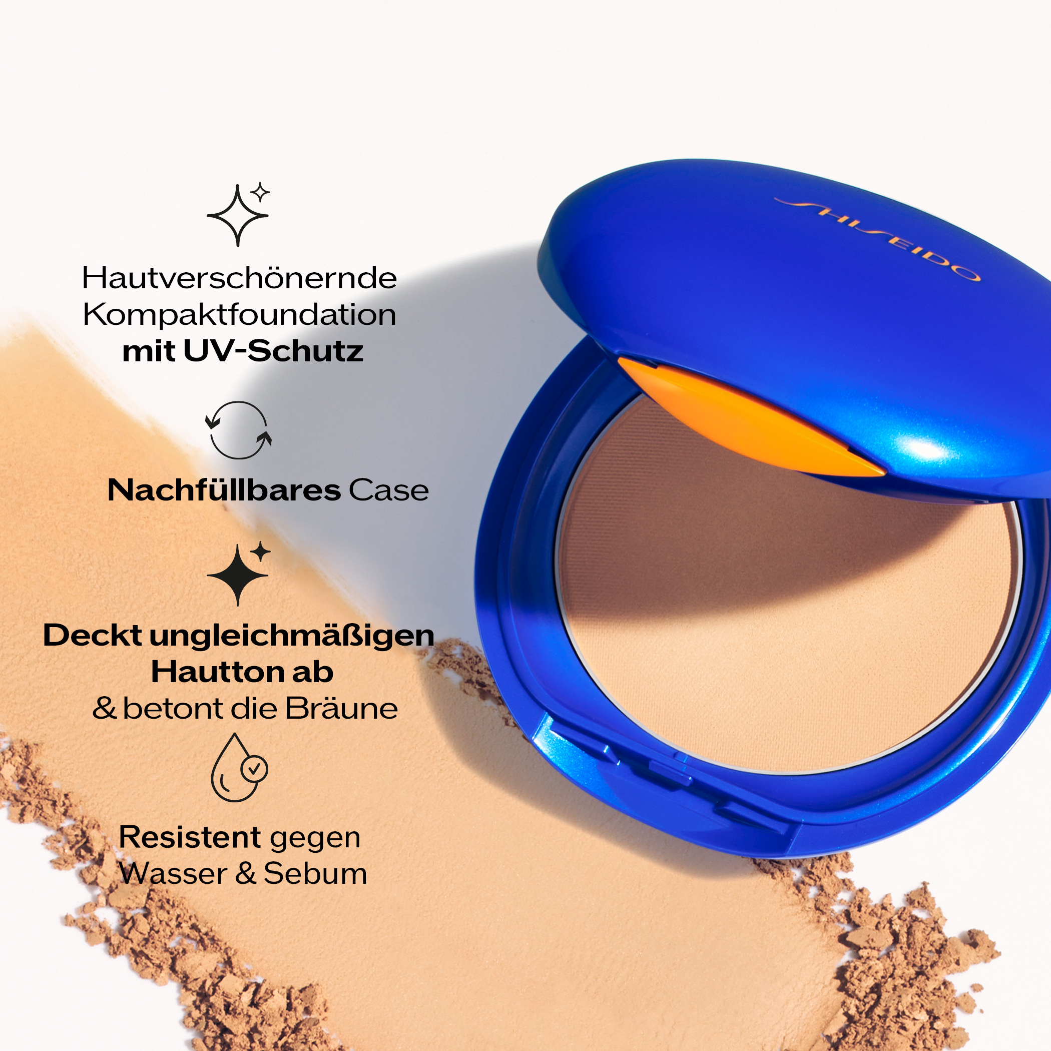 UV Protective Compact Foundation SPF30, MEDIUM BEIGE