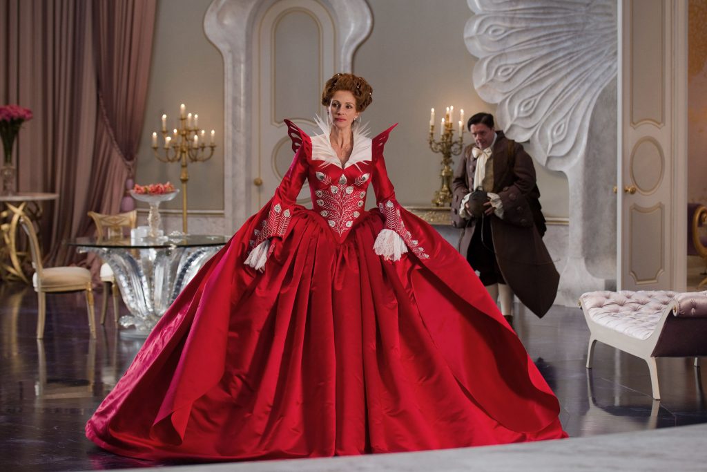 Red Opera Costume Dress Designed by Eiko