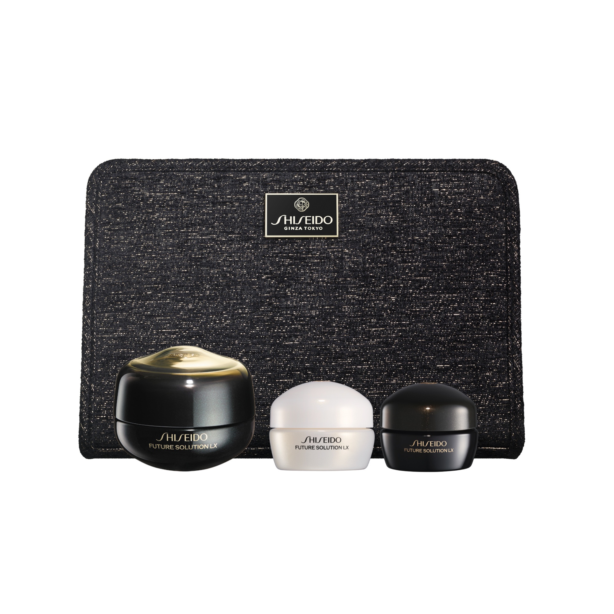 Future Solution LX Eye Cream Holiday Pouch Set, 