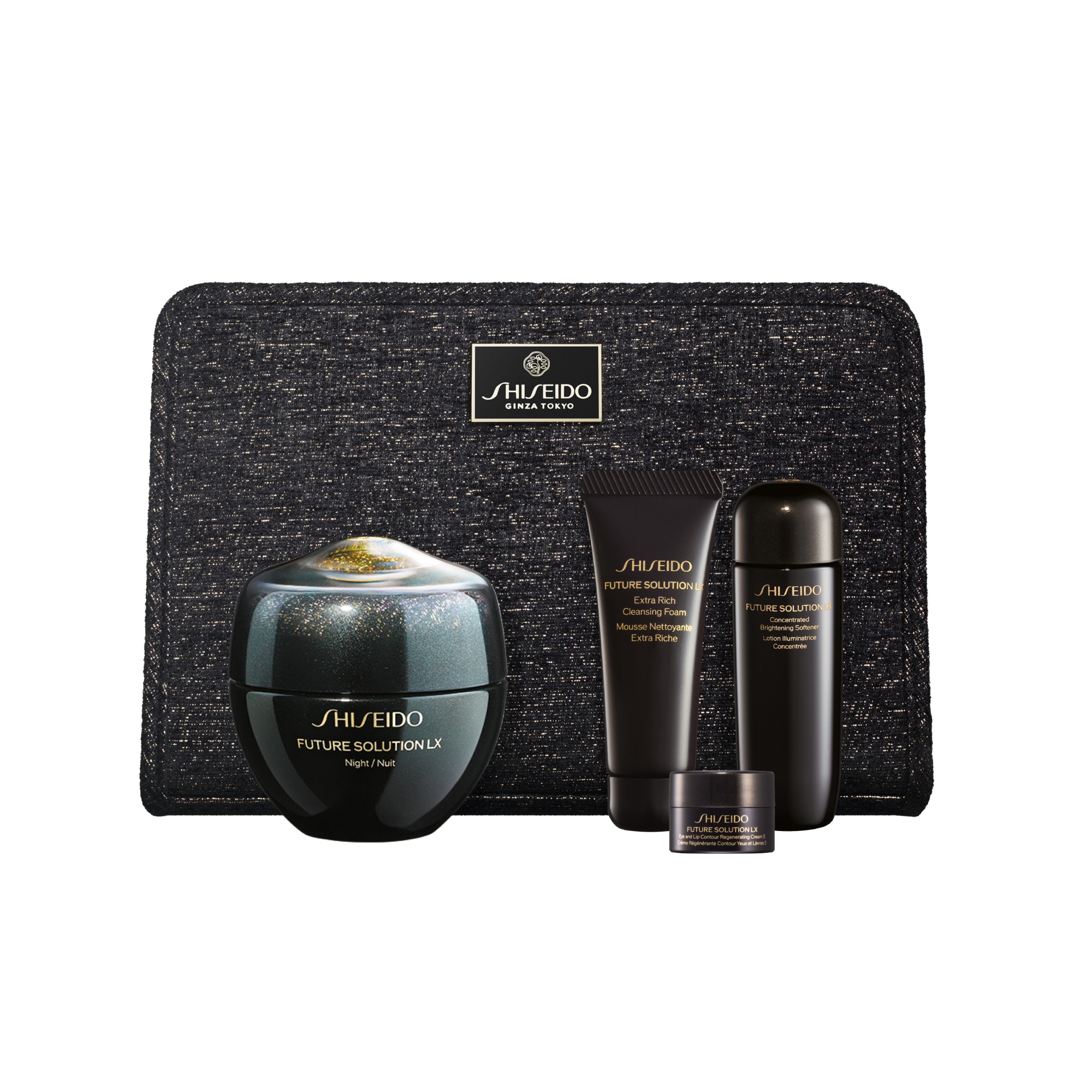 Future Solution LX Regenerating Cream Holiday Pouch Set, 