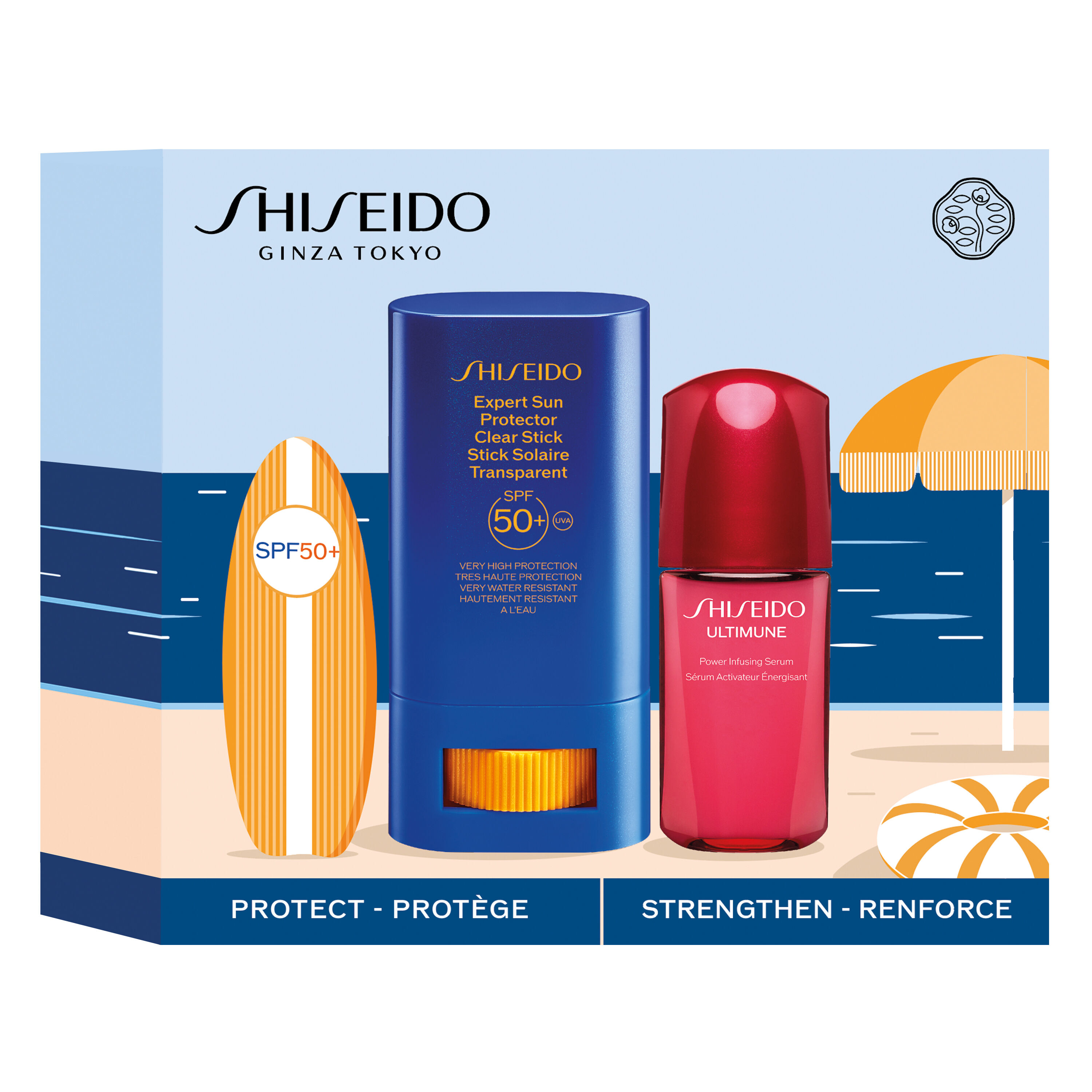 SUN PROTECTION CLEAR STICK KIT, 