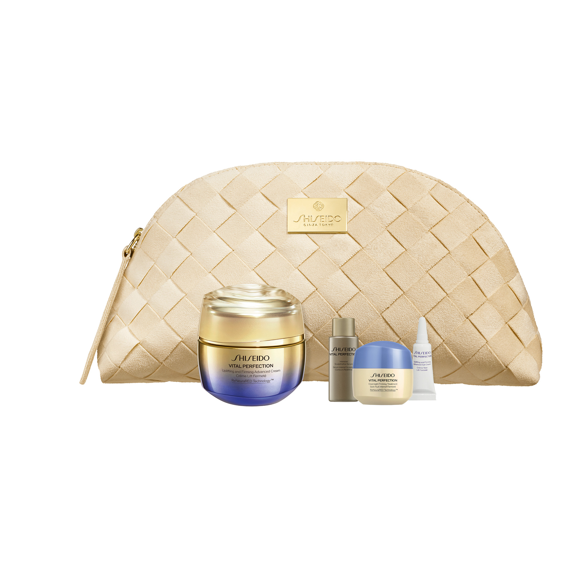VITAL PERFECTION ADVANCED CREAM HOLIDAY POUCH SET, 